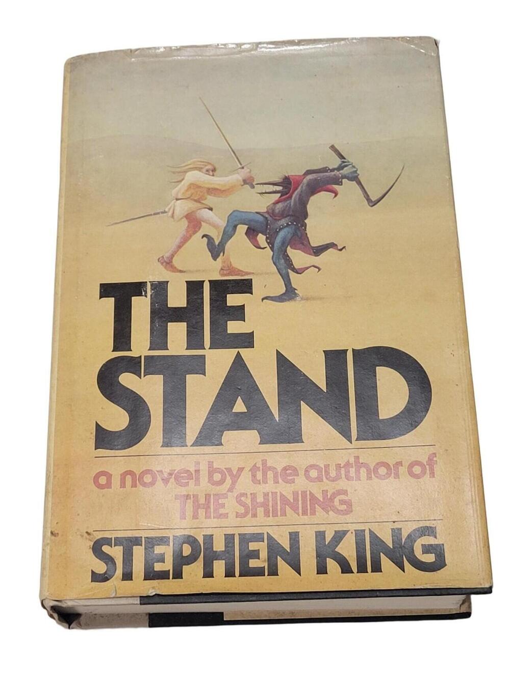The Stand Stephen King Early Book Club Edition DJHB
